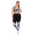 Jixi Clothing European and American Fitness Suit plus Size Yoga Wear Tight Weight Loss Pants Sports Bra Two-Piece Set