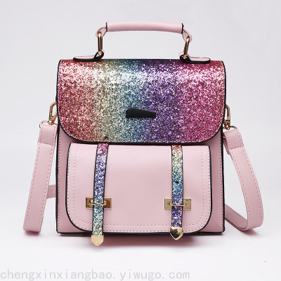 Backpack Women's Fashion Student Backpack Korean Style Sequined Travel Bag Trendy Bags Shoulder Women's Bag for Delivery