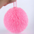 Tiktok Same Style Internet Celebrity Large Soft Rubber TPR Inflatable Hairy Ball Dense Fur Ball New Exotic Children's Toy Elastic Ball