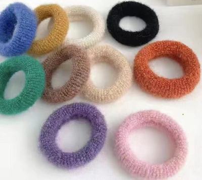 Hot-Selling New Arrival Sheep Wool High Elastic Top Cuft Hair Band Rubber Band Factory Direct Sales