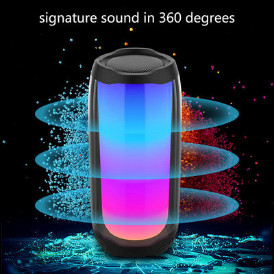 Pulse 4 Wireless Bluetooth Speaker Portable Color Light Home Computer Card Subwoofer Outdoor Mini TWS Audio