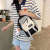 Foreign Trade Chest Bag Female Crossbody Ins New Bags Shoulder Bag Handbag Female Student Korean Style Cool Contrast Color Backpack