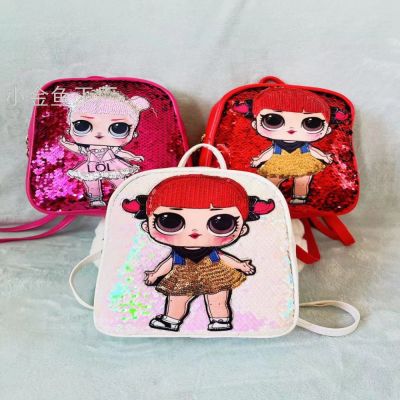 Foreign Trade Children's Schoolbag Cross-Border Girl's Backpack Jinxi Doll Backpack Amazon Hot Satchel Backpack