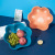 Cartoon Creative Candy Plate Thickened Cat Claw Fruit Plate Household Simple Multi-Functional Plastic Fruit and Vegetable Storage Plate