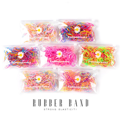 Children Rubber Band Baby Does Not Hurt Hair Thickened Girl Hair Band Little Girl Disposable Hair Tie Small Rubber Band Hair Accessories