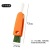 Three-in-One Cup Lid Cleaning Brush Gap Brush Multifunctional Vacuum Cup Milk Cleaning Small Brush Carrot Brush