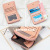 Wallet Female 2021 New Korean Style Card Holder Ins Student Floral Fashion Multiple Card Slots Short Folding Coin Purse