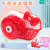 Popular Cartoon Red Electric Bubble Camera Light Music Bubble Blowing Toy Factory Wholesale