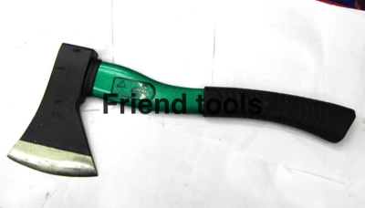 Green Fiber Handle Axe