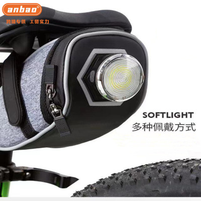 Bicycle Taillight Night Riding Lights Usb Charging Flash Strobe Light Bicycle Warning Light Perambulator Decorative Accessories