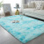 Factory Wholesale Living Room Bedroom Tie-Dyed Silk Wool Carpet Floor Mat Hallway Door Mat Bathroom Kitchen Mat Full Shop Customization