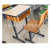 Dongya School Tools New Removable Plastic Lifting School Desk and Chair Lifting Children Student Desk & Chair School Desk and Chair Single Desk