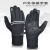 Autumn and Winter Men's Gloves Warm with Velvet Non-Slip Touch Screen Korean Waterproof Gloves Cycling Sports Outdoor Full Finger Gloves