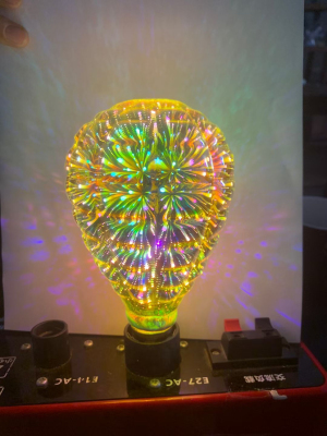 3D Fireworks Lamp Stereo Lamp