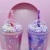 Water Cup Bottom with Light Original Design Ice Cup Hot Silver Candy Unicorn Three-Dimensional Doll Ice Cup Spot Stock