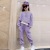 Girls' Spring Suits 2021 New Style Children's Western Style Children's Spring and Autumn Leisure Sports Sweater Two-Piece Suit Fashion