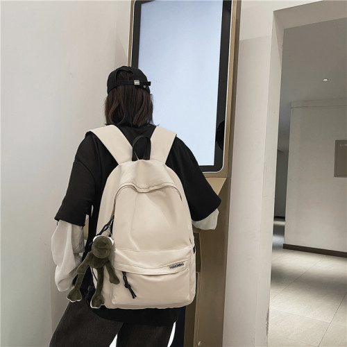 foreign trade wholesale fashion female college student high school student junior high school student backpack female fashion brand simple backpack