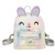 2021 New Children's Cartoon Backpack Autumn and Winter Plush Girls' Kindergarten Bunny Animal Schoolbag Fashion Cross-Border