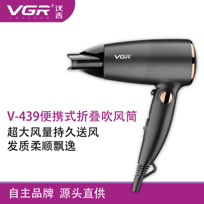 VGR439 portable folding hair dryer cross-border foreign trade wholesale