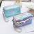 Wholesale Cartoon Fishtail Ladies Cosmetic Bag Ins Colorful Creative Embroidered Storage Bag Travel Portable Personal Hygiene Bag