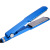 Factory Direct Sales 3/4 Blue Wide Middle Plate Plywood Blue Negative Ion 5 Gear Temperature Adjusting Hair Straightener Foreign Trade Hair Straighter