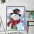 Diamond Painting Christmas Style DIY Diamond Cloth Painting Full Diamond 5D Snowman Fancy Shape Diamonds Diamond Painting