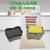 Push-Type Automatic Liquid Outlet Box Scouring Pad Dish Brush