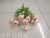 New Single Branch Flower 10 Snowflake Small Tea Rose Artificial Flower Arrangement Decoration Living Room Decoration