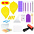 DIY Diamond Painting Tool Kit Package New Leaf Spot Drill Plate Color 28 Grid Storage Box Purple Roller Series