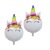 Unicorn Balloon 36-Inch round Eyelash Unicorn Cartoon Balloon Birthday Party Decoration Balloon