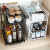 Kitchen Wrought Iron Multi-Layer Multi-Functional Seasoning Storage Rack Kitchen Sink Storage Rack Cleaning Seasoning Storage Rack