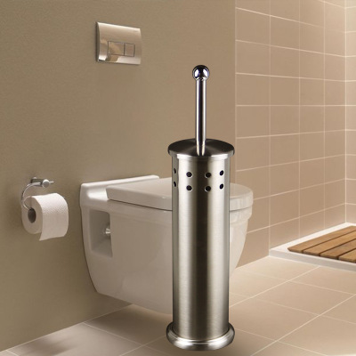 Our New Factory Wholesale Stainless Steel Toilet Brush Toilet Supplies Toilet Brush with Bottom Toilet Brush