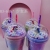 Water Cup Cup Original Design Unicorn Bubble Ball Cup with Straw Double-Layer Cup Factory Direct Sales Stock