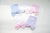European and American Baby Knit Hat Baby Hat Big Bow Striped Pullover Children Hat Autumn and Winter Newborn Toddler Beanie
