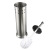 Our New Factory Wholesale Stainless Steel Toilet Brush Toilet Supplies Toilet Brush with Bottom Toilet Brush