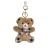 New Cute Internet Celebrity Teddy Bear Keychain Handbag Pendant Bow Tie Bear Plush Doll Hanging Ornament Gift