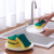 Spong Mop Multi-Purpose Scouring Pad Kitchen Bathroom Floor Cleaning Two-Sided Brush Dishwashing Dish Brush Wholesale