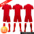 Factory Batch Soccer Suit Set Adult and Children Football Training Suit Light Board Jersey Competition Team Uniform Printing