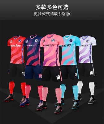 Children's Football Uniforms Suit Primary and Secondary School Student Jersey Football Uniform Printing Training Football Uniform Short Sleeve One Piece Dropshipping