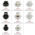 Factory Cross-Border Button Plastic Spring Fastener Nylon Wear String Clip Black Bag Shoes Pull Decorative Buttons