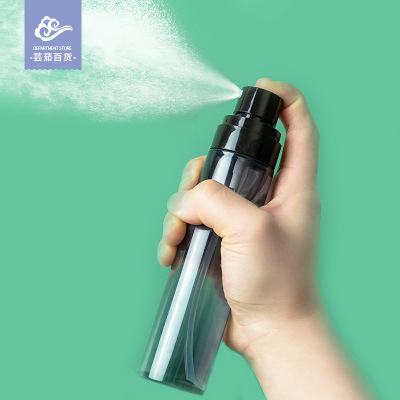 Black Fine Spray Bottle Makeup Small Hydrating Spray Bottle Perfume Vacuum Travel Sub-Packaging Portable Spray Bottle