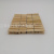 Factory Wholesale Garden Clips 20 Bags Small Gold Bamboo Clothes Pin Multi-Purpose Drying Clip Household Daily Export