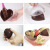 3-Piece Heart-Shaped Chocolate Mold Model Love Chocolate Handmade DIY Baking Tool Set