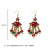 Factory Wholesale Vintage Ear Jewelry Exquisite and Versatile Fashion Fresh Earrings Korean Style Tassel Temperamental Diamond Women's Earrings