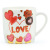 Creative Personality Valentine's Day Ceramic Coffee Cup Water Cup Valentine's Day Gift