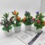 Artificial Flower Potted Flower Miniature Bonsai Desktop Decoration Two Yuan Store Creative Product Source Goods