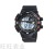 Factory Direct Sales Polit New Boxed Large Screen Men's Sports Student Watch Multi-Function Luminous Deep Waterproof
