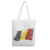Handheld Canvas Bag Custom Flag Multi-Color Handbag Canvas Bag Shopping Bag Custom Zipper Cotton Bag Printed Logo
