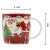 Russian New Year Cup Christmas Cup Ceramic Water Cup Coffee Cup with Spoon Milk Cup Christmas Gift