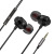 New Metal Magnetic Extra Bass Headphones in-Ear Drive-by-Wire with Mic and Wired Earphone Cellphone Computer Earbuds Wholesale